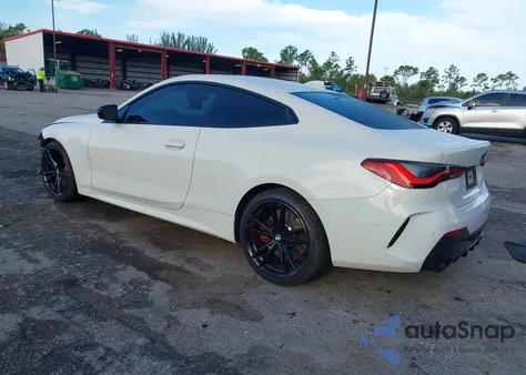 2021 BMW 430I z USA, uszkodzony, nr VIN WBA53AP08MCG48490